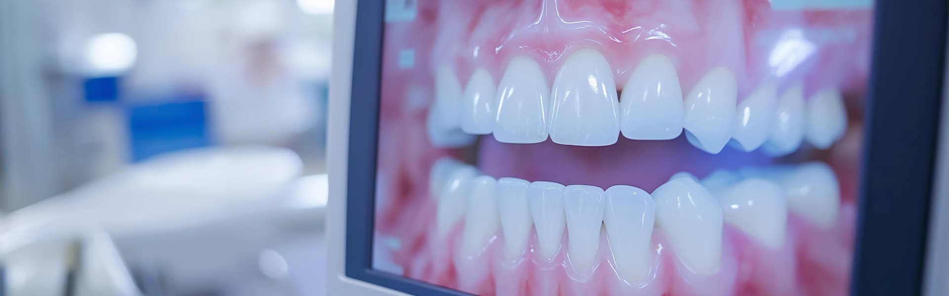 Digital Dental Simulation Of Healthy Teeth And Gums